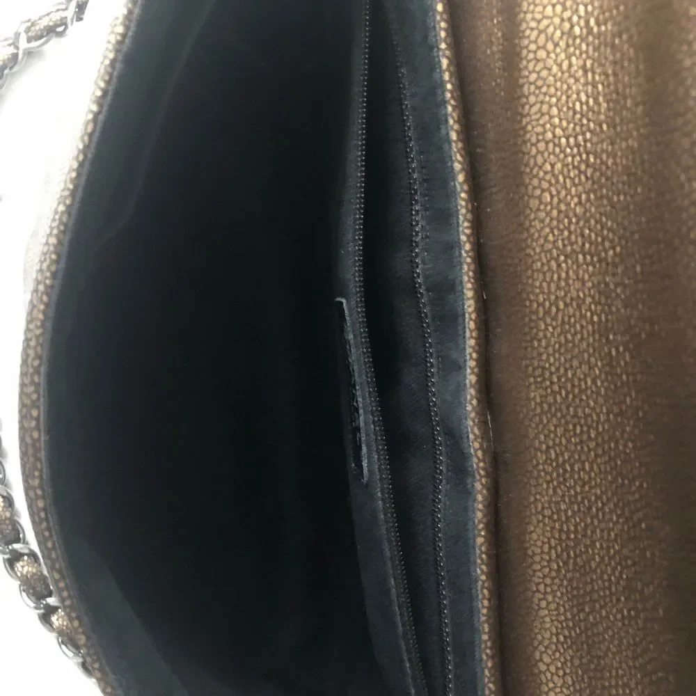 CHANEL bronze shoulder/crossbody bag - Picture 4 of 8